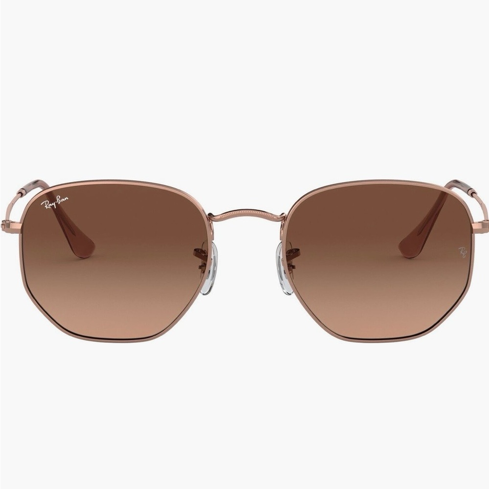 Ray-Ban - 54mm Gradient- Hexagonal Sunglasses